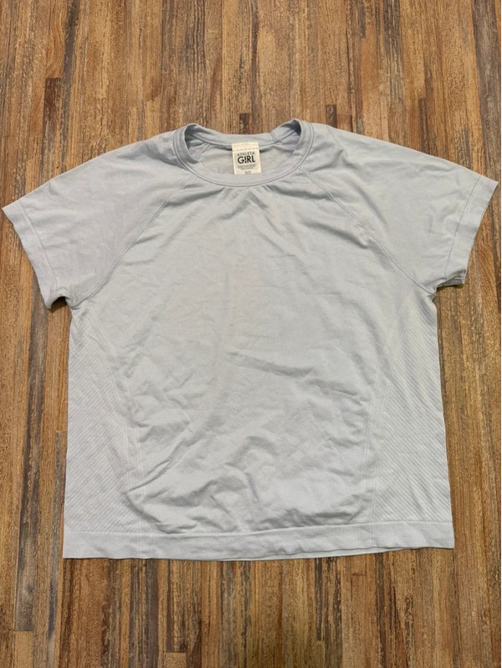 Athleta girl seamless t shirt size youth XL